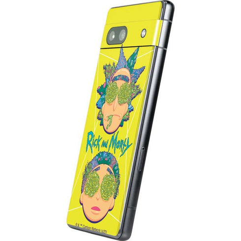 Adult Swim Rick and Morty Rick and Morty Portal Eyes Google Pixel 7a Skin